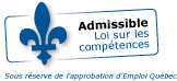 Admissible à la loi sur les compétences
