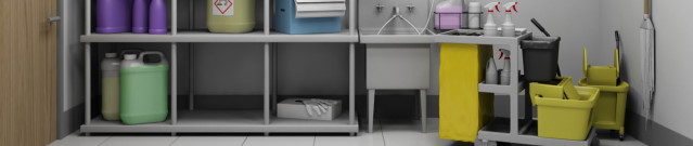 Entretien d'une salle de toilette